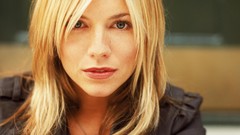 Woman faces Actress blondes sienna miller Sienna