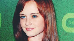 Woman faces Actress blue eyes alexis bledel