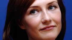 Woman faces Actress blue eyes brunettes carice van houten