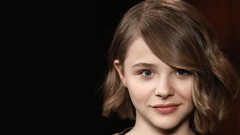 Woman faces Actress brunettes chloe moretz teen