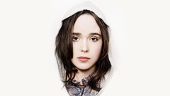 Woman faces Actress brunettes ellen page