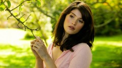 Woman faces Actress brunettes gemma arterton