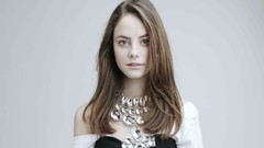 Woman faces Actress brunettes kaya scodelario