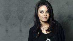 Woman faces Actress brunettes mila kunis