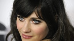 Woman faces Actress brunettes zooey deschanel