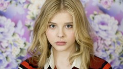 Woman faces Actress chloe moretz