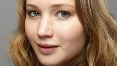 Woman faces Actress jennifer lawrence