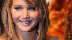 Woman faces Actress jennifer lawrence