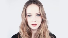 Woman faces Actress jennifer lawrence