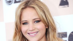 Woman faces Actress jennifer lawrence