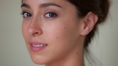 Woman faces Actress Oona Chaplin