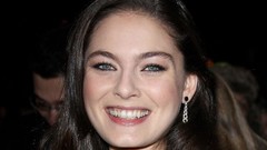 Woman faces Actress party smiling long hair blue eyes brunettes 