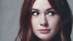 Woman faces Actress redheads karen gillan
