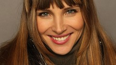 Woman faces Actress smiling green eyes brunettes models 