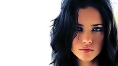 Woman faces adriana lima black hair