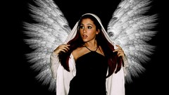 Woman faces angels ariana grande