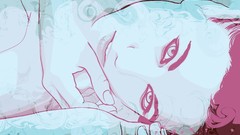 Woman faces artwork digital art vectors