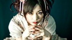 Woman faces asians artwork