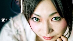 Woman faces asians artwork