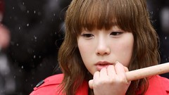 Woman faces asians bangs Korean Kim Taeyeon Girls Generation 