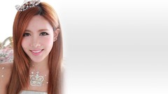 Woman faces asians brunettes models redheads Korean k-pop 