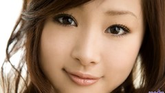 Woman faces asians models