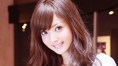 Woman faces asians smiling Nozomi Sasaki