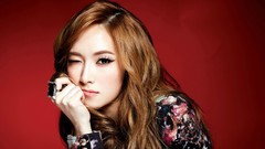 Woman faces asians wink Girls Generation SNSD Jessica Jung