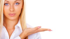 Woman faces blondes blue eyes models