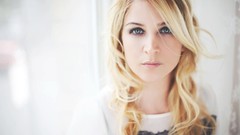 Woman faces blondes blue eyes models