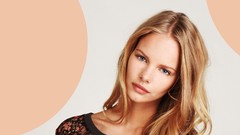 Woman faces blondes blue eyes models Marloes Horst