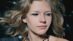 Woman faces blondes blue eyes models Met-Art magazine Catherine 