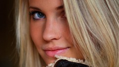Woman faces blondes blue eyes Norwegian Norwegian girls Emilie 