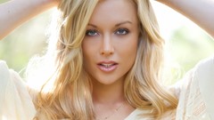 Woman faces blondes blue eyes pornstars Kayden Kross headshot