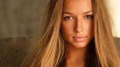 Woman faces blondes brown eyes Met-Art magazine Darina B