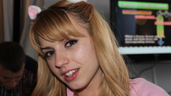 Woman faces blondes brown eyes pornstars Lexi Belle