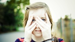 Woman faces blondes brunettes teen portraits