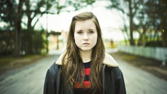 Woman faces blondes brunettes teen portraits