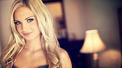 Woman faces blondes Franziska Facella