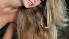 Woman faces blondes girls in nature MPL Studios magazine