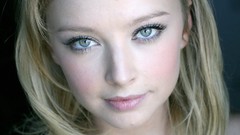 Woman faces blondes green eyes Elisabeth Harnois