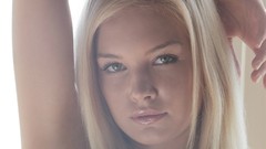 Woman faces blondes green eyes Franziska Facella