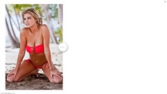 Woman faces blondes models bikini kate upton