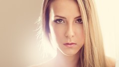 Woman faces blondes models Concord