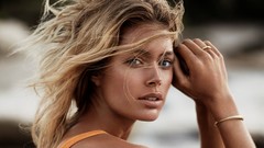 Woman faces blondes models doutzen kroes