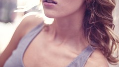 Woman faces blondes models garrett meyers Rachel Ann Yampolsky