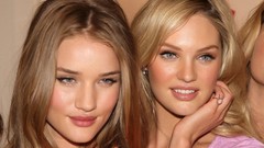Woman faces blondes models rosie huntington-whiteley candice 