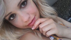 Woman faces blondes portraits pornstars Mia Malkova