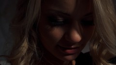 Woman faces blondes shadows models Vanesa Vanesa A