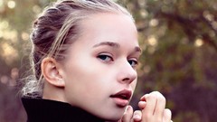 Woman faces blondes ukrainian Milena D